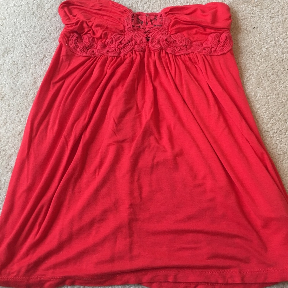 Strapless Top